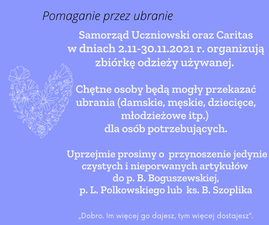 Pomaganie przez ubranie