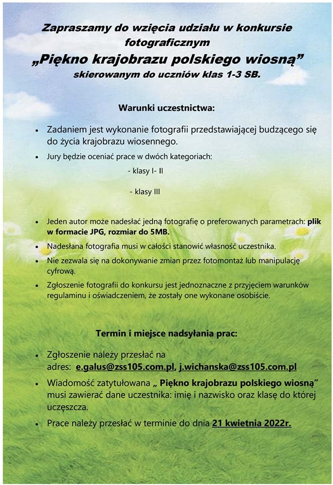konkurs fotograficzny
