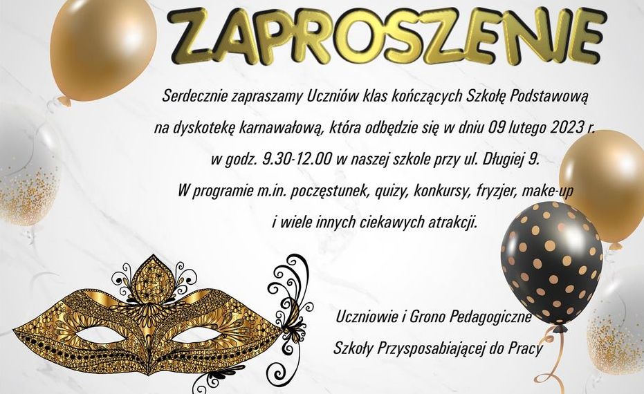 Zaproszenie na bal