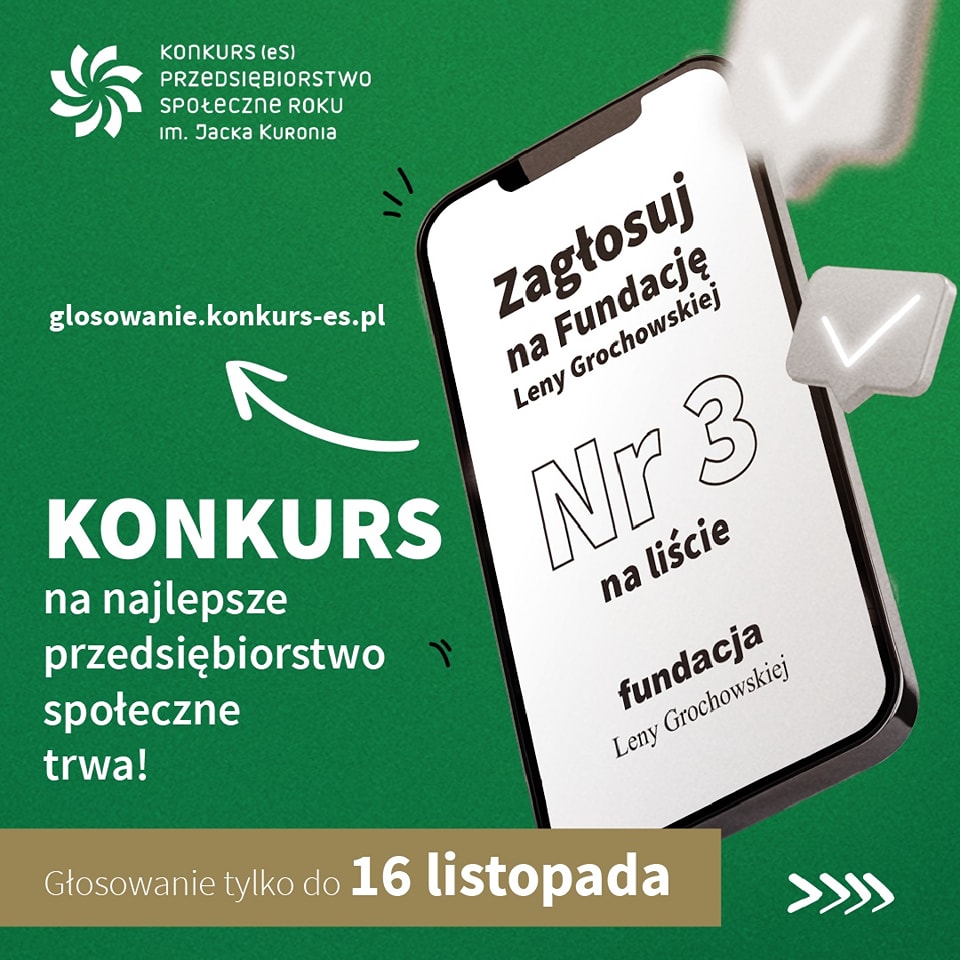konkurs na najlepsze przedsiębiorstwo społeczne